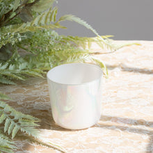 Load image into Gallery viewer, 1pc Milky White 6-8 Inch Clear Crystal Singing Bowl + Suede Mallet