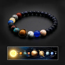 Load image into Gallery viewer, Natural Stone Solar System Bracelet