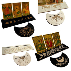 2 pcs Wooden Oracle Card Display Holder