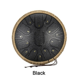 14 Inch, 15 Tone Steel Tongue Drum