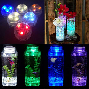 Battery Operated LED Underwater Lights - Multi-Colored