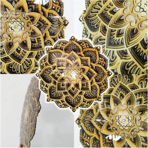 Mandala Wall Light