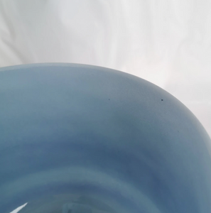 8 inch - 10 inch Sapphire Gemstone Frosted Quartz Crystal Singing Bowl