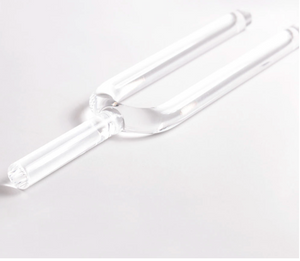 20mm Crystal Tuning Fork- 432hz or 440hz + FREE Case and Mallet