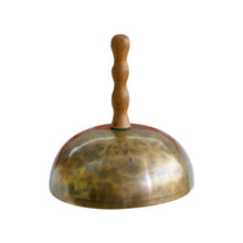 Load image into Gallery viewer, Nepal Small Handmade Bronze Handled Tibetan Singing Bowl+ FREE Mallet