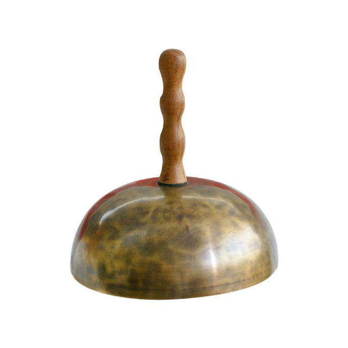 Nepal Small Handmade Bronze Handled Tibetan Singing Bowl+ FREE Mallet
