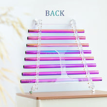 Load image into Gallery viewer, Multiple Colored Crystal Singing Harp, 8 Tubes with Free Aluminum Case
