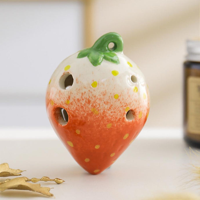 Strawberry Shape Ocarina - 6 Hole, Alto C-tune