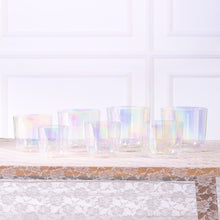 Load image into Gallery viewer, Set of 7 Clear Cosmic Crystal Singing Bowls