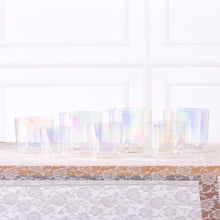 Load image into Gallery viewer, Set of 7 Clear Cosmic Crystal Singing Bowls