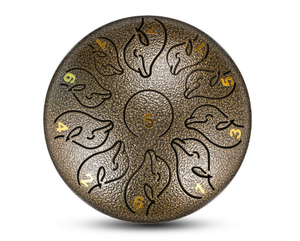 6 Inch, 11 Tone Dolphin Steel Tongue Drum