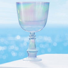 Load image into Gallery viewer, 6 inch Fancy Clear Quartz Crystal Handle Singing Bowl