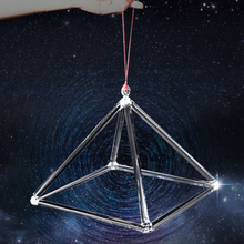 Load image into Gallery viewer, 14 inch Crystal Singing Pyramid + FREE Case and Mallet