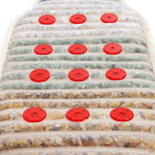 Load image into Gallery viewer, Chakra Gemstone Photon Heating Mat Belt, Optional Pillow - 54.5 x 9.5 inches
