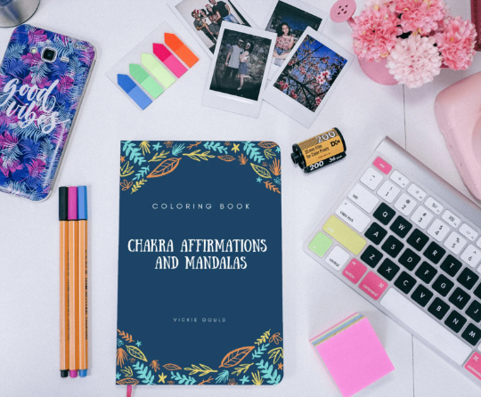 Chakra Affirmations and Mandalas Coloring Book